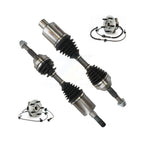 Kugel Front CV Axle Drive Shaft And Complete Wheel Hub Bearing Assembly Kit For Jeep Liberty - Left Right Side (Driver Passenger) KN7-101557