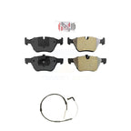 AmeriBRAKES Front Ceramic Disc Brake Pads And Wear Sensor Kit For BMW 328xi 328i KNW-100673