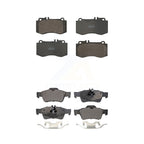 Positive Plus Front Rear Semi-Metallic Brake Pads Kit For Mercedes-Benz E350 E550 E400 CLS400 KPF-100851