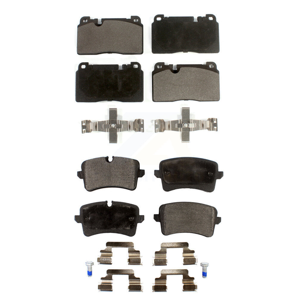 Positive Plus Front Rear Semi-Metallic Brake Pads Kit For Porsche Macan KPF-100853