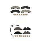 Positive Plus Front Rear Semi-Metallic Brake Pads Kit For 2024 GMC Sierra EV KPF-100865