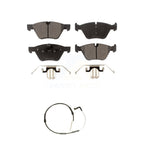 Positive Plus Front Semi-Metallic Disc Brake Pads And Wear Sensor Kit For BMW 328xi 328i KPW-100594