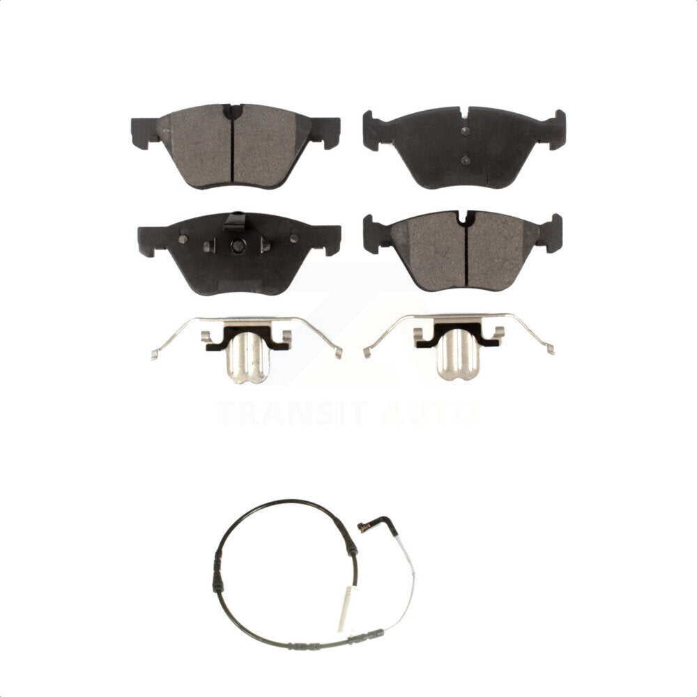 Positive Plus Front Semi-Metallic Disc Brake Pads And Wear Sensor Kit For BMW 328xi 328i KPW-100594
