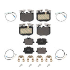 Positive Plus Front Rear Semi-Metallic Disc Brake Pads And Wear Sensors Kit For Toyota GR Supra KPW-101656