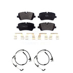 Positive Plus Rear Semi-Metallic Disc Brake Pads And Wear Sensors Kit For Land Rover Defender 110 Range Sport Discovery 130 90 KPW-101727