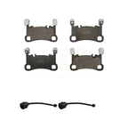 Positive Plus Rear Semi-Metallic Disc Brake Pads And Wear Sensors Kit For Porsche Cayenne KPW-101734