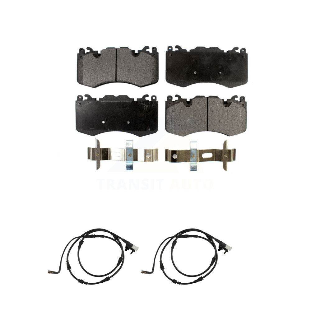 Positive Plus Front Semi-Metallic Disc Brake Pads And Wear Sensors Kit For Land Rover Range Sport Defender 110 90 KPW-101773