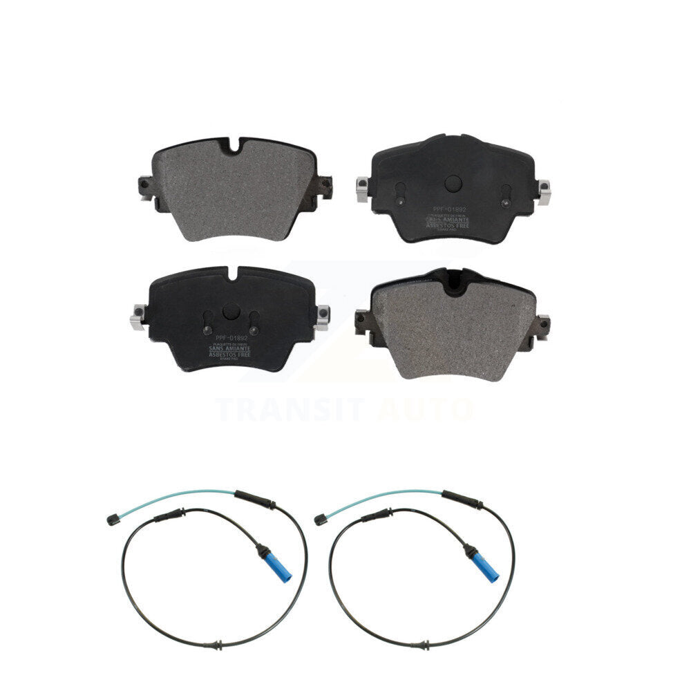 Positive Plus Front Semi-Metallic Disc Brake Pads And Wear Sensors Kit For Toyota GR Supra KPW-101784