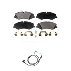 Positive Plus Front Semi-Metallic Disc Brake Pads And Wear Sensors Kit For Land Rover LR4 KPW-101787