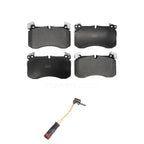 Positive Plus Front Semi-Metallic Disc Brake Pads And Wear Sensors Kit For 2020 Mercedes-Benz GLE53 AMG With Dynamic Package KPW-101813