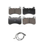 Positive Plus Front Semi-Metallic Disc Brake Pads And Wear Sensors Kit For Land Rover Range Sport Discovery Defender 110 90 KPW-101819