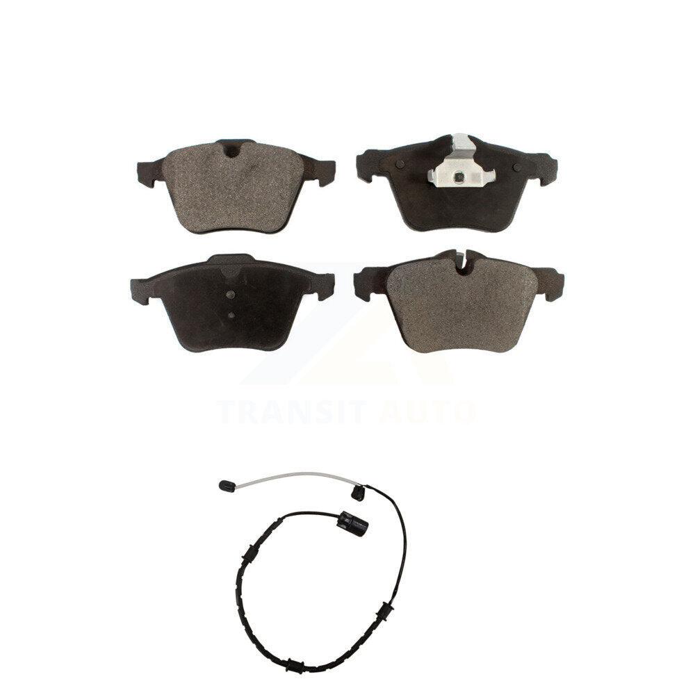 Positive Plus Front Semi-Metallic Disc Brake Pads And Wear Sensors Kit For Jaguar XKR KPW-101821