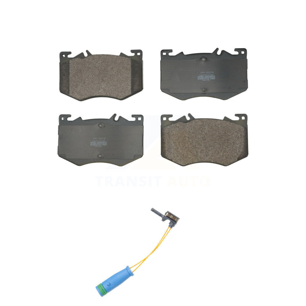 Positive Plus Front Semi-Metallic Disc Brake Pads And Wear Sensors Kit For Mercedes-Benz CLA35 AMG GLB35 GLA35 CLA45 A35 GLA45 KPW-101822