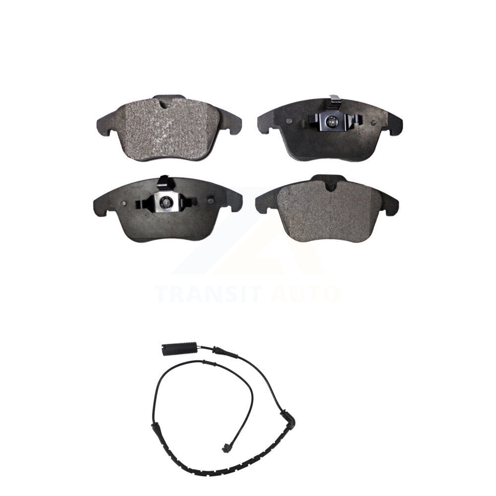 Positive Plus Front Semi-Metallic Disc Brake Pads And Wear Sensors Kit For 2015 Land Rover Range Evoque KPW-101828