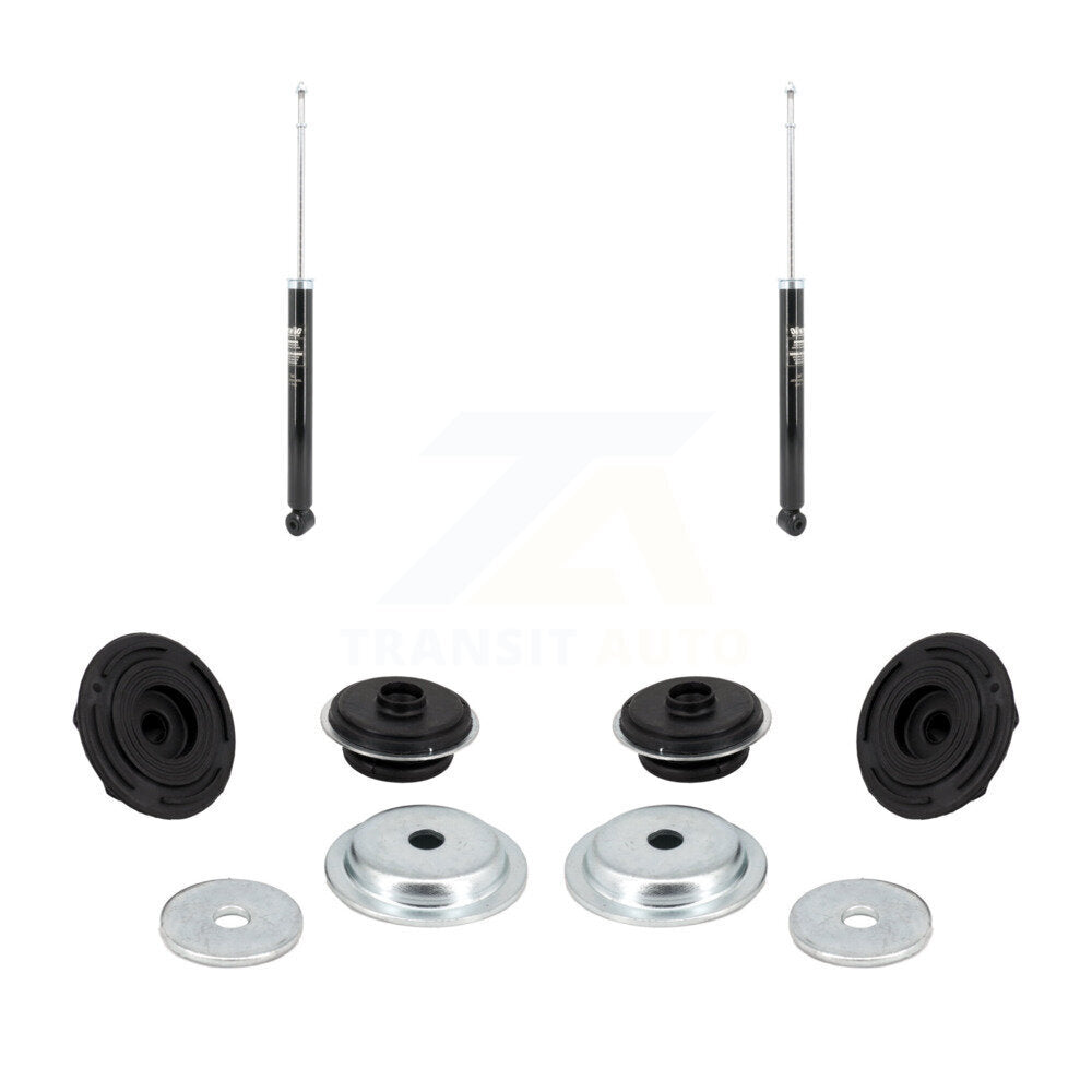 Transit Auto Rear Suspension Shock Absorber And Strut Mount Kit For 2014 Toyota Yaris Excluding Vehicles Manufactured In Japan - Left Right Side (Driver Passenger) KSH-100611