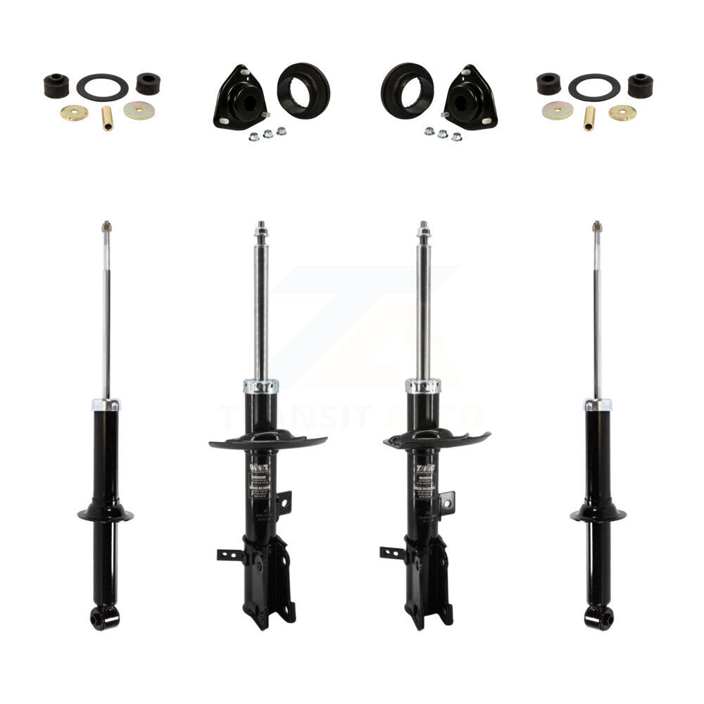Transit Auto Front Rear suspension Strut & Hardware Kit (8Pc) For Dodge Journey - Left Right Side (Driver Passenger) KSH-100618