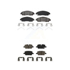 SIM Front Rear Semi-Metallic Brake Pads Kit For 2020 Buick Enclave To Chassis VIN #LJ296020 KSM-100722