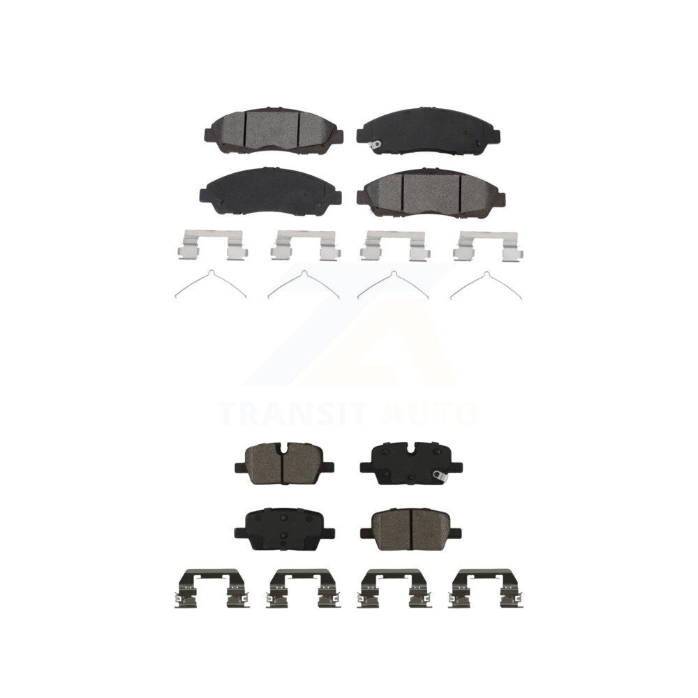 SIM Front Rear Semi-Metallic Brake Pads Kit For 2020 Buick Enclave To Chassis VIN #LJ296020 KSM-100722