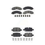 SIM Front Rear Semi-Metallic Brake Pads Kit For 2024 GMC Sierra EV KSM-100723