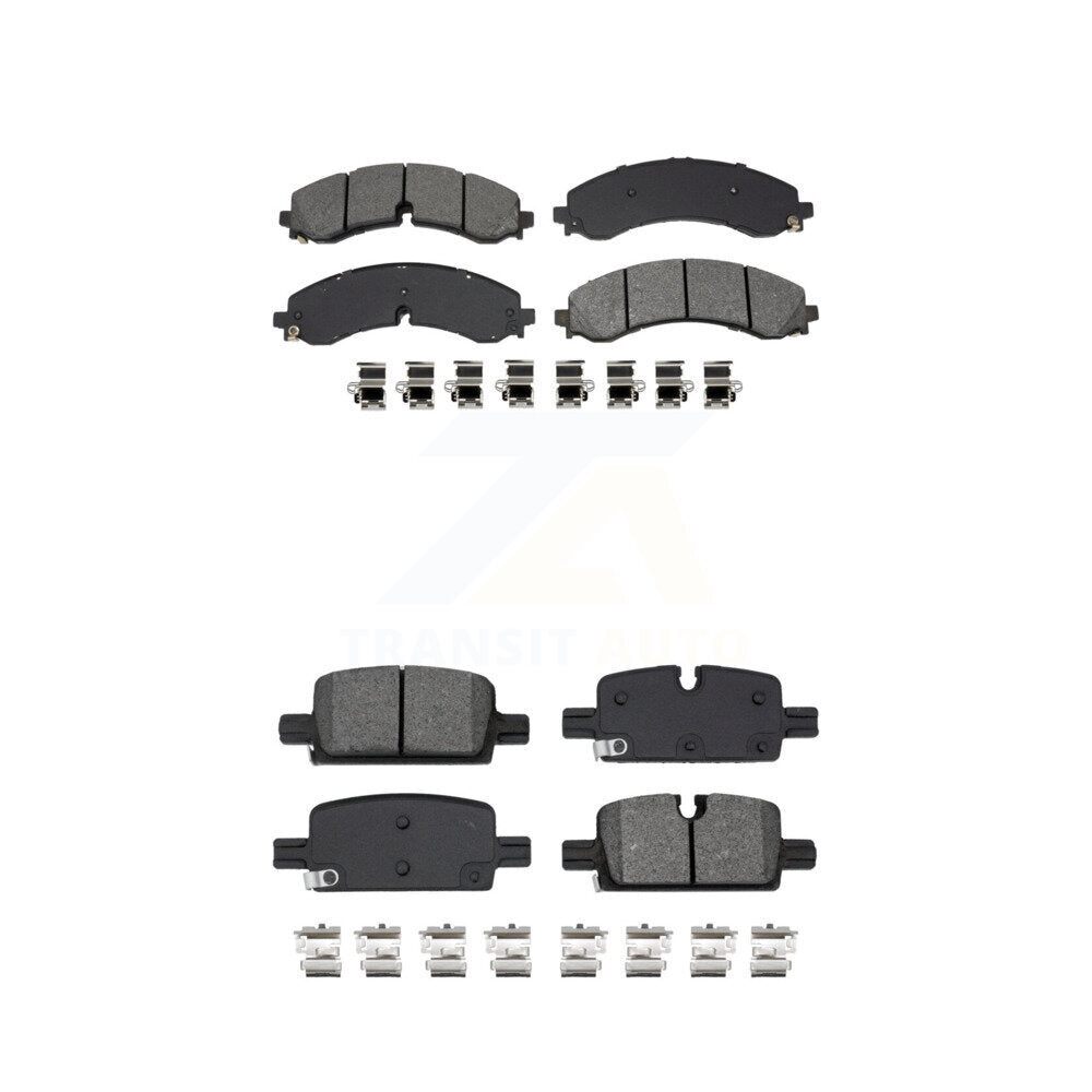 SIM Front Rear Semi-Metallic Brake Pads Kit For 2024 GMC Sierra EV KSM-100723