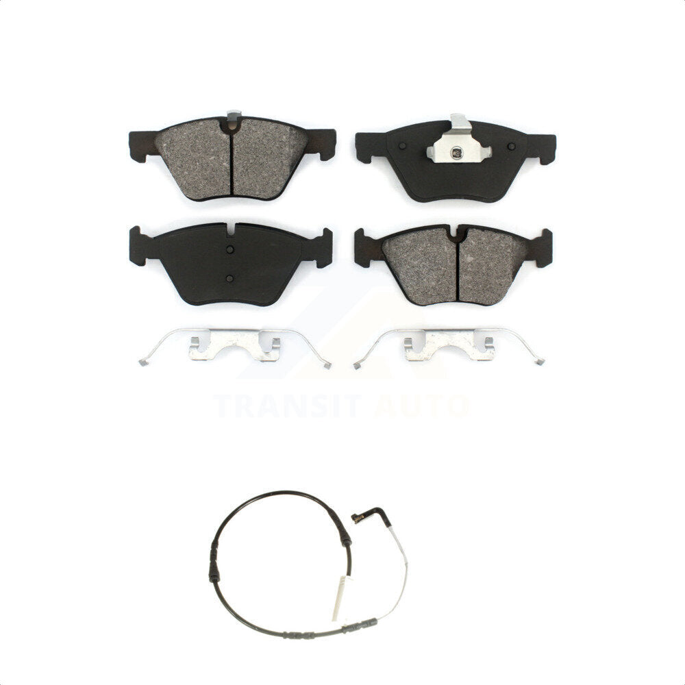SIM Front Semi-Metallic Disc Brake Pads And Wear Sensor Kit For BMW 328xi 328i KSW-100339