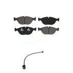 SIM Front Semi-Metallic Disc Brake Pads And Wear Sensors Kit For Audi TT Quattro Volkswagen R32 3.2L KSW-100992