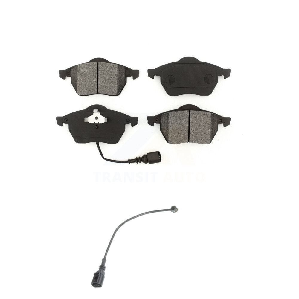 SIM Front Semi-Metallic Disc Brake Pads And Extra Wear Sensors Kit For 2004-2006 Audi TT Quattro 1.8L KSW-100993
