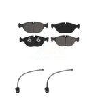SIM Front Semi-Metallic Disc Brake Pads And Wear Sensors Kit For Audi TT Quattro Volkswagen R32 3.2L KSW-101014