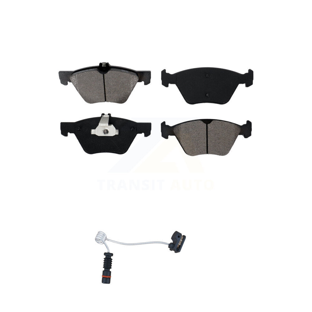 SIM Front Semi-Metallic Disc Brake Pads And Wear Sensors Kit For 2004 Chrysler Crossfire KSW-101049