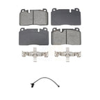 SIM Front Semi-Metallic Disc Brake Pads And Wear Sensors Kit For Porsche Macan KSW-101053