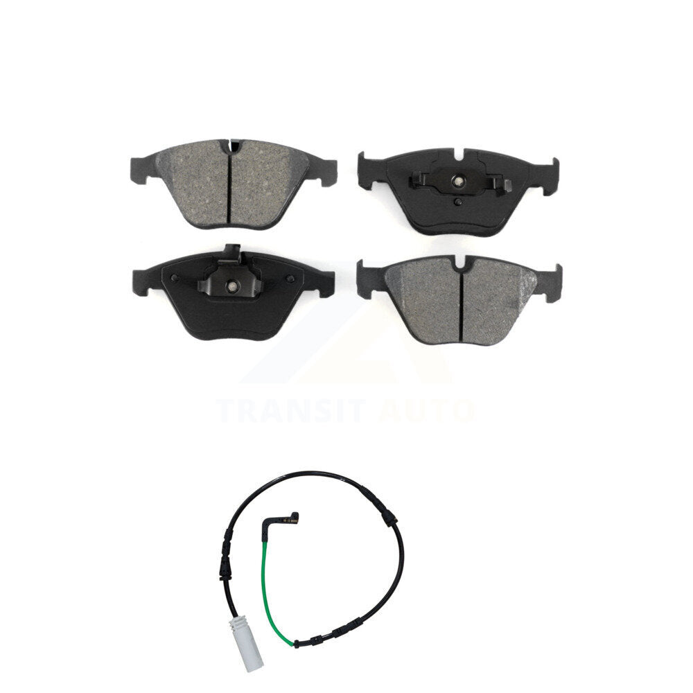 SIM Front Semi-Metallic Disc Brake Pads And Wear Sensors Kit For 2011 BMW 1 Series M KSW-101055