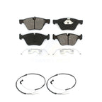 SIM Front Semi-Metallic Disc Brake Pads And Wear Sensors Kit For BMW 328xi 325xi 330xi 335xi KSW-101060