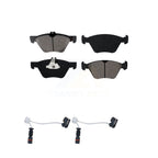SIM Front Semi-Metallic Disc Brake Pads And Wear Sensors Kit For 2004 Chrysler Crossfire KSW-101061
