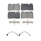 SIM Front Semi-Metallic Disc Brake Pads And Wear Sensors Kit For Porsche Macan KSW-101067