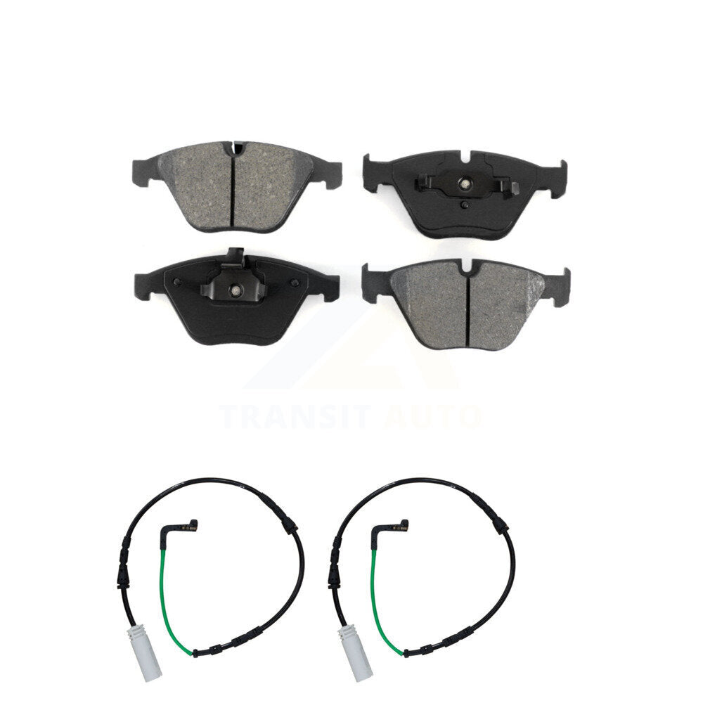 SIM Front Semi-Metallic Disc Brake Pads And Wear Sensors Kit For 2011 BMW 1 Series M KSW-101069