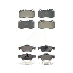 TEC Front Rear Ceramic Brake Pads Kit For Mercedes-Benz E350 E550 E400 CLS400 KTC-100947
