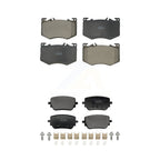 TEC Front Rear Ceramic Brake Pads Kit For Mercedes-Benz A35 AMG CLA35 GLB35 GLA35 CLA45 GLA45 KTC-100960