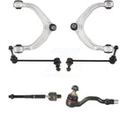 TOR Front Suspension Upper Control Arm And Ball Joint Assembly Steering Tie Rod End Stabilizer Bar Link Kit (8Pc) For BMW X5 X6 Without Adaptive Drive - Left Right Side (Driver Passenger) KTR-105814