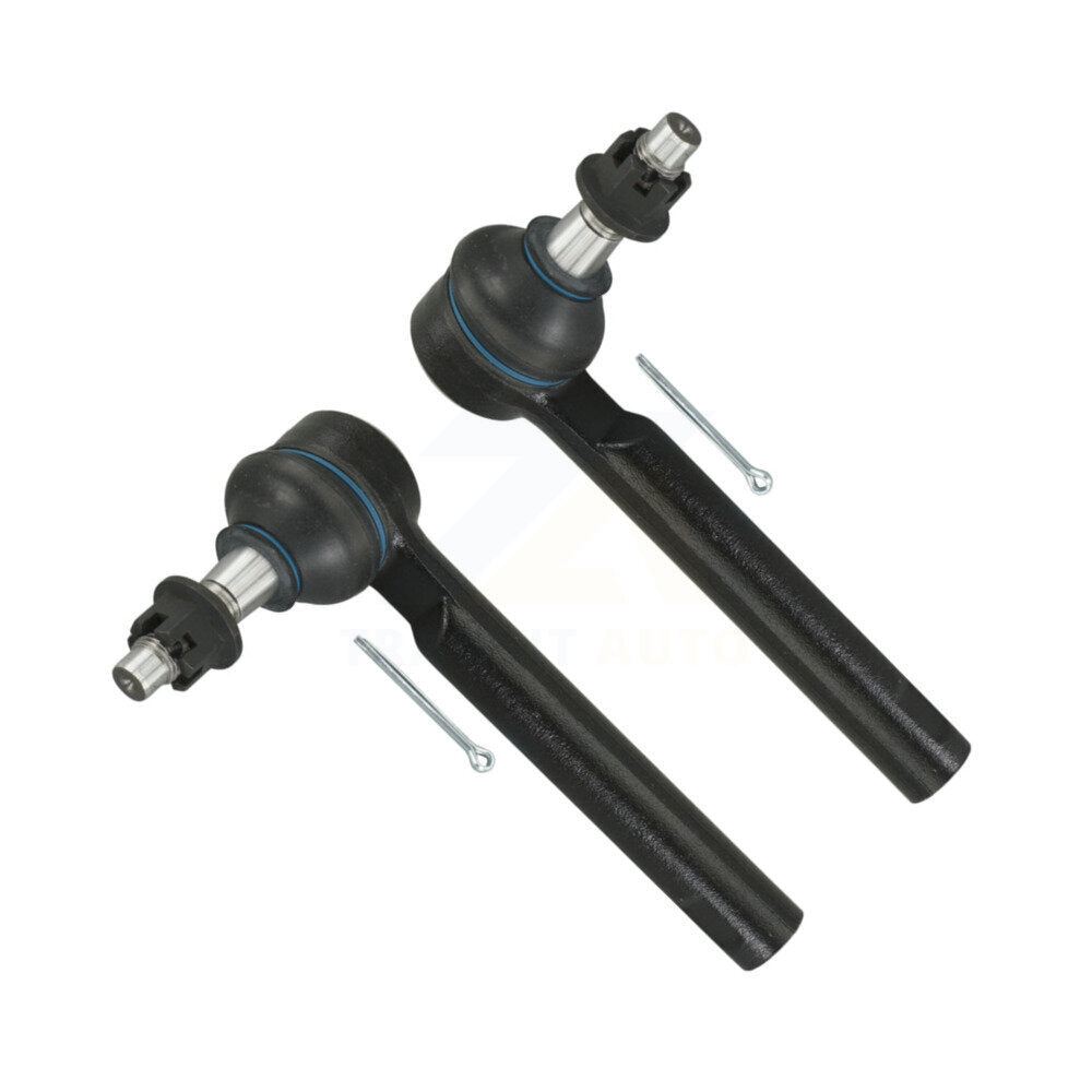 TOR Front Outer Steering Tie Rod End Pair For 2016-2023 Mazda CX-3 KTR-105868 - Product & Packaging View