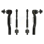 TOR Front Outer & Inner Steering Tie Rod End Kit For Toyota Prius Lexus CT200h Plug-In - Left Right Side (Driver Passenger) KTR-105873
