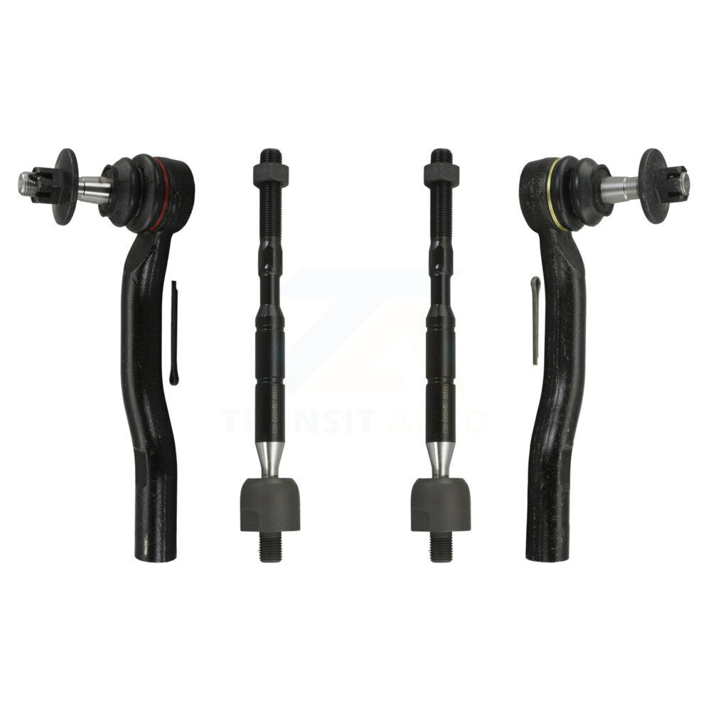 TOR Front Outer & Inner Steering Tie Rod End Kit For Toyota Prius Lexus CT200h Plug-In - Left Right Side (Driver Passenger)
