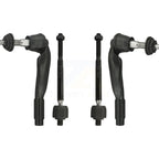 TOR Front Outer & Inner Steering Tie Rod End Kit For Mercedes-Benz GLC300 C300 C43 AMG GLC43 E450 E300 C400 E53 C450 E63 S GLC63 CLS53 GLC350e E43 CLS450 Left Right Side (Driver Passenger) KTR-105874