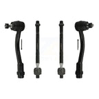 TOR Front Outer & Inner Steering Tie Rod End Kit For 2012-2013 Kia Soul - Left Right Side (Driver Passenger) KTR-105875