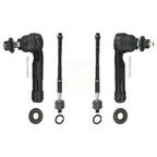 TOR Front Outer & Inner Steering Tie Rod End Kit For Hyundai Kona Electric Kia Ioniq Niro EV - Left Right Side (Driver Passenger) KTR-105876