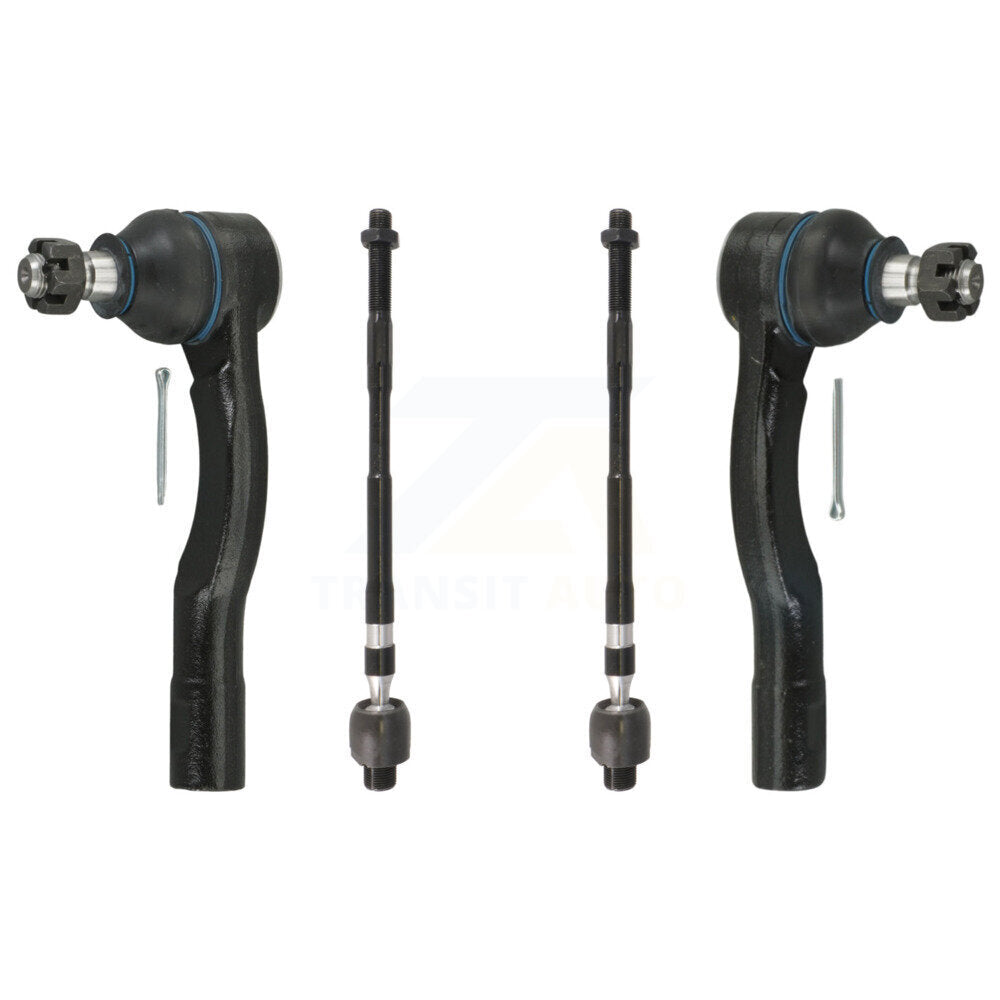 TOR Front Outer & Inner Steering Tie Rod End Kit For Subaru WRX STI - Left Right Side (Driver Passenger) KTR-105878