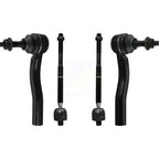 TOR Front Outer & Inner Steering Tie Rod End Kit For GMC Chevrolet Silverado 1500 Sierra Yukon Tahoe XL Cadillac Limited Suburban Escalade LTD ESV - Left Right Side (Driver Passenger) KTR-105881