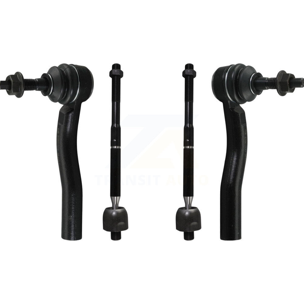 TOR Front Outer & Inner Steering Tie Rod End Kit For GMC Chevrolet Silverado 1500 Sierra Yukon Tahoe XL Cadillac Limited Suburban Escalade LTD ESV - Left Right Side (Driver Passenger) KTR-105881