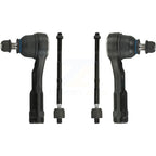 TOR Front Outer & Inner Steering Tie Rod End Kit For Kia Rio Hyundai Accent - Left Right Side (Driver Passenger) KTR-105883