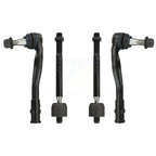 TOR Front Outer & Inner Steering Tie Rod End Kit For Audi A5 Sportback S5 A4 allroad Quattro S4 RS5 - Left Right Side (Driver Passenger) KTR-105886