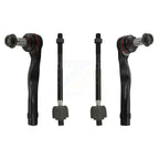 TOR Front Outer & Inner Steering Tie Rod End Kit For Mercedes-Benz E350 E400 With Electric Rack Coupe with AWD - Left Right Side (Driver Passenger) KTR-105892